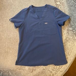 Figs Catarina One Pocket Scrub top Big sky limited edition color